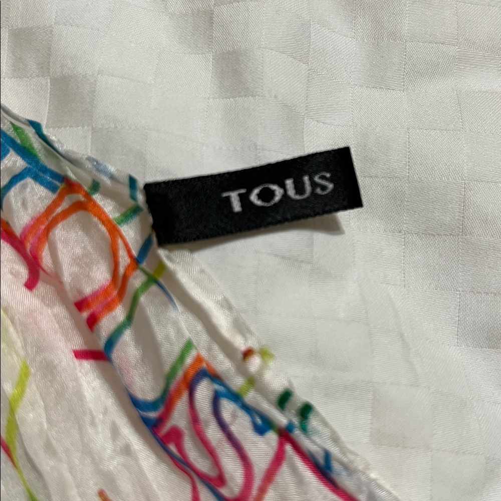 Tous Multicolor Patterned Scarf - Picture 4 of 5